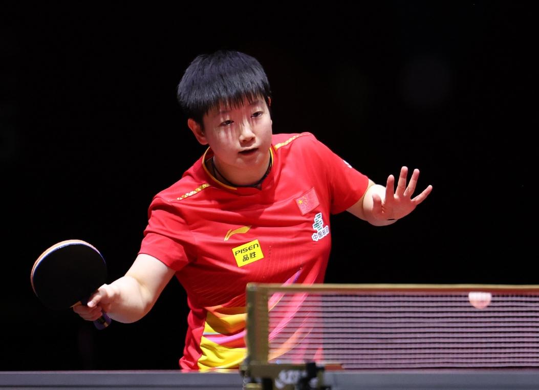 孙颖莎强势横扫国米晋级半决赛，状态火热！的简单介绍